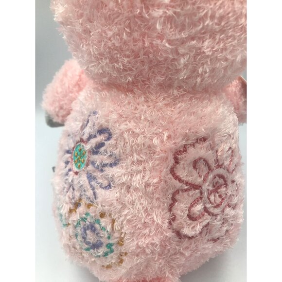 Hallmark Embroidered Spring Pig Stuffed Animal Plush Easter Toy - Picture 3 of 5